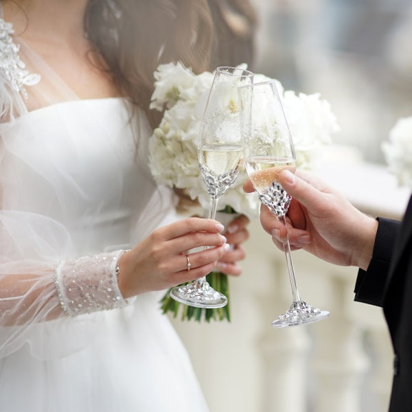 Brindisi di matrimonio con spumante analcolico Other Cru