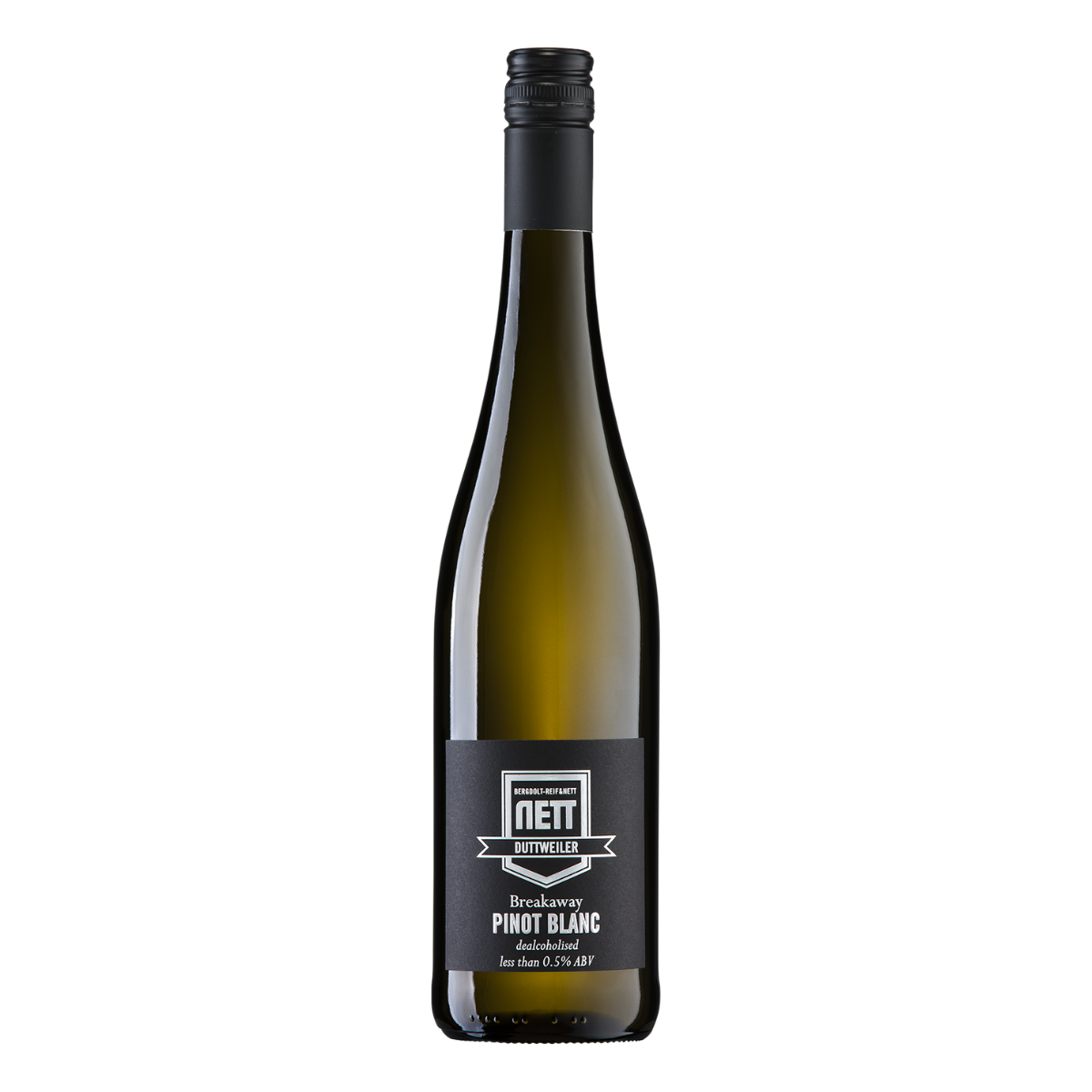 Breakaway Pinot Blanc, vino bianco dealcolato tedesco elegante con note di agrumi e fiori bianchi.